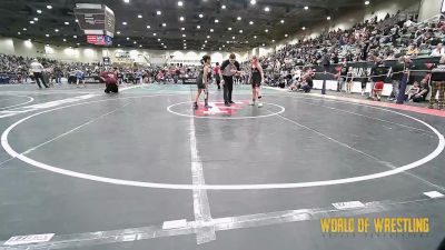85 lbs Consi Of 8 #2 - Tylee Grosdidier, Payette Wrestling Club vs Willow Eve Kaupe, Kahuku Wresting Club