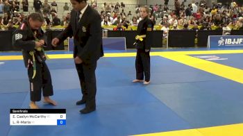 Evelina Caelyn McCarthy vs Laeli Rainer-Maria Brown 2024 IBJJF Jiu-Jitsu CON International