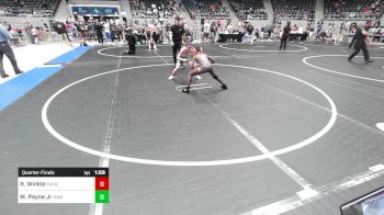 76 lbs Quarterfinal - Ronan Winkle, R.A.W. vs Manny Payne Jr, HURRICANE WRESTLING ACADEMY