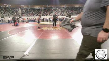 130 lbs Round Of 64 - Shaffer Pasby, Crossings Christian School vs Ashton Brodersen, Enid Junior High