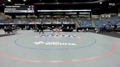 110 lbs Champ. Round 2 - Eliana Martinez, Grand View vs Myriam Riley, Dickinson State