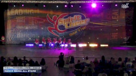 Dance Mania All Stars [2025 Tiny - Premier - Pom Day 2] 2025 Spirit Cheer Dance Grand Nationals & Cheer Nationals