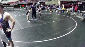 85 lbs Cons. Round 4 - Kellen Malcolm, Waverly Wrestling Club vs Kyler Pearson, IronHawk Wrestling Academy
