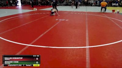 93 lbs Cons. Round 1 - Edward Cook, Waconia vs Kallan Koehntop, MAHACA