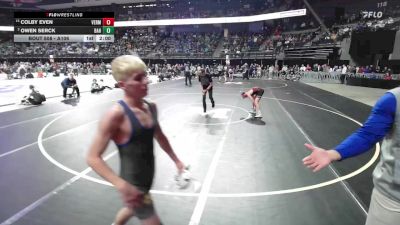 Champ. Round 1 - Colby Even, Vermillion vs Owen Serck, Beresford/Alcester-Hudson