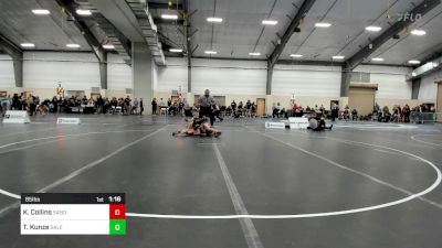 85 lbs Rr Rnd 2 - Keagan Collins, Sanderson Wrestling Academy vs Tanner Kunze, Salem Elite Mat Club