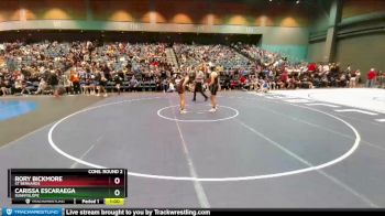 152 lbs Cons. Round 2 - Carissa Escaraega, Sunnyslope vs Rory Bickmore, St Bernards