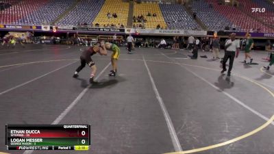 174 lbs 2nd Wrestleback (16 Team) - Logan Messer, George Mason vs Ethan Ducca, Wyoming