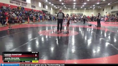 80 lbs Cons. Round 2 - Kaesen Ramstorf, Princeton vs Jaxon Paulson, Crass Trained Wrestling