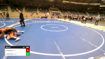 100 lbs Final - Colt Powell, Cushing vs Jackson Gardner, Duncan Demon Wrestling