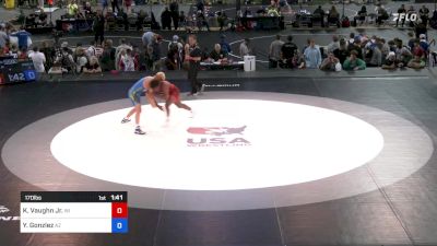 170 lbs Cons 32 #1 - Kenneth Vaughn Jr., Wisconsin vs Yassael Gonzlez, Arizona