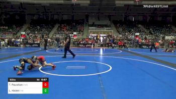 80 lbs Consolation - Tanner Paustian, CIWC Team Intensity vs Lytning Hazen, Tri Valley Elite