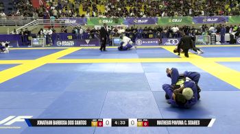 Matheus Pavuna C. Soares vs Jonathan Barbosa Dos Santos 2025 Brasileiro Jiu-Jitsu IBJJF