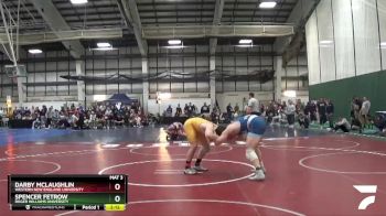 197 lbs Cons. Semi - Darby McLaughlin, Western New England University vs Spencer Fetrow, Roger Williams University