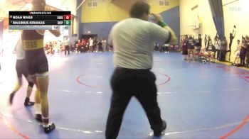 144 lbs Cons. Round 4 - Noah Rivas, Los Osos vs Maximus Kiriakas, Hesperia