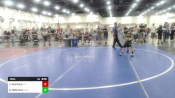 42 lbs 3rd Place - Jude Montoya, Top Rank vs Koen Robinson, Shootbox WC
