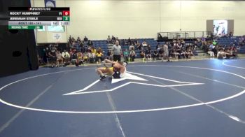 141 lbs Cons. Semi - Jeremiah Steele, Menlo College vs Rocky Humphrey, Victor Valley College
