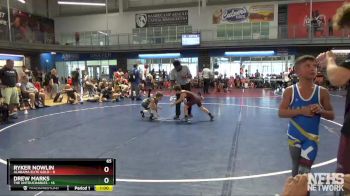 65 lbs Round 4 (8 Team) - Ryker Nowlin, Alabama Elite Gold vs Drew Marks, The Untouchables