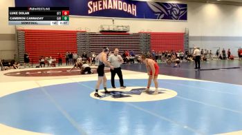 157 lbs Semifinal - Luke Dolan, Otterbein University vs Cameron Cannaday, Garrett College