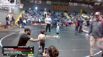 38/44 Quarterfinal - Nakoa King Samples, Northeast Georgia Mat Monstars vs Fitz Mathis, Turner Takedown Club