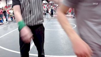 150 lbs Round 4 (12 Team) - Adam Bishop, Bear Lake vs Kannon Gambrel, Buhl High School