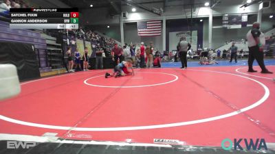 75 lbs Rr Rnd 2 - Satchel Fixin, Hulbert vs Gannon Anderson, Bristow Elementary Wrestling Club