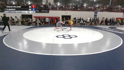 70 kg Champ. Rd Of 64 - Jordan Williams, Hawkeye Wrestling Club vs PJ Murphy, Southern Illinois Regional Training Center