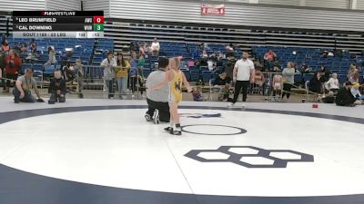 53 lbs 5th Place Match - Leo Brumfield, Avon Wrestling Club vs Cal Downing, Wyoming Underground Wrestling