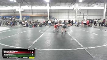 81 lbs Quarterfinal - Ian Ensley, Homedale Wrestling vs Grady Estrada, Fighting Squirrels