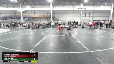 81 lbs Quarterfinal - Ian Ensley, Homedale Wrestling vs Grady Estrada, Fighting Squirrels