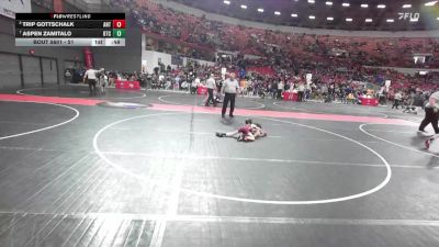 51 lbs Cons. Semi - Aspen Zamitalo, B.A.M Training Center vs Trip Gottschalk, Antigo