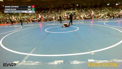 52 lbs Consi Of 8 #2 - Bodee Coffman, Unaffiliated vs Caden Sloan, Morrison Takedown Club