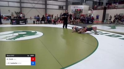 79 kg Consi Of 64 #2 - Alec Cook, Hilltopper Wrestling Club vs Colby Isabelle, Brown Regional Training Center