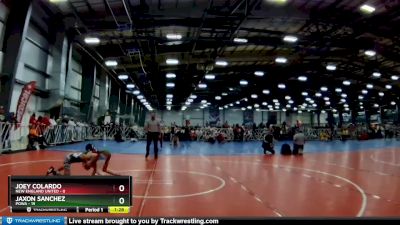 88 lbs Rd# 1 9:00am Friday - Jaxon Sanchez, POWA vs Joey Colardo, New England United