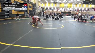 190 lbs Cons. Round 2 - Mekyver Hagarty, Immortal Athletics WC vs Tegen Anderson, Moen Wrestling Academy