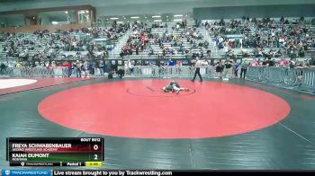 95-106 lbs Round 1 - Freya Schwabenbauer, Ascend Wrestling Academy vs Kaiah Dumont, Montana