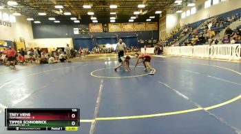 106 lbs Round 5 (8 Team) - Trey Viens, Team Barracuda vs Tipper Schnobrick, Cowboys WC