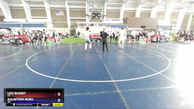 190 lbs Champ. Round 1 - Levi Bussey, CA vs Kulisitofa Nuku, WA