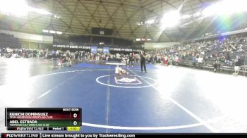 88 lbs Round 1 - Kenichi Dominguez, Team Aggression Wrestling Club vs Abel Estrada, Toppenish USA Wrestling Club