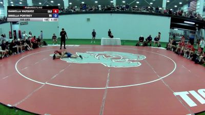 105 lbs Daniella Vazquez, California Blue vs Briella Portrey, Washington