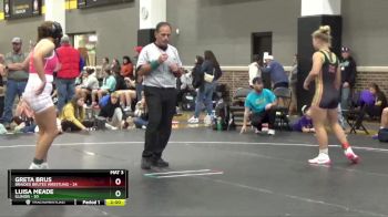 155 lbs Round 5 (16 Team) - Luisa Meade, Illinois vs Greta Brus, Braided Brutes Wrestling