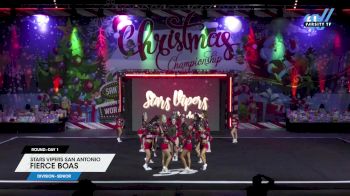 Stars Vipers - San Antonio - Fierce Boas [2023 L3 Senior Day 1] 2023 Spirit Celebration Christmas Grand Nationals