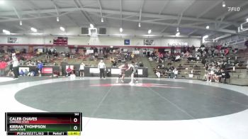 141 lbs Cons. Round 6 - Kieran Thompson, Adams State vs Caleb Chaves, Chadron State