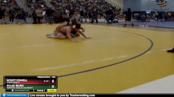 184 lbs Champ. Round 1 - Rylee Iburg, Nebraska Weslyn University vs Wyatt Powell, Cloud County