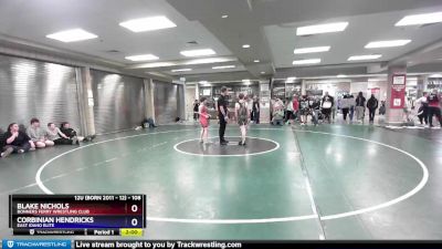 108 lbs Round 3 - Blake Nichols, Bonners Ferry Wrestling Club vs Corbinian Hendricks, East Idaho Elite