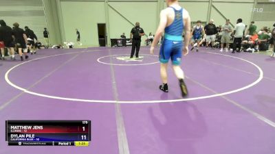 190 lbs Round 3 (8 Team) - Alihan Bereket, Illinois vs Carter Vannest, California Blue