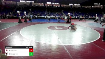 138 lbs Consi Of 32 #2 - Ryan Flis, Milford vs Colton Seuss, Timberlane