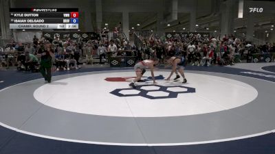70 lbs Champ. Round 2 - Kyle Dutton, Victory Wrestling vs Isaiah Delgado, Brunson UVRTC