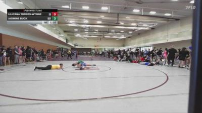 114 lbs Champ. Round 2 - Lillyana Torres-Wynne, SoCal Grappling vs Jasmine Buck, RBYWC