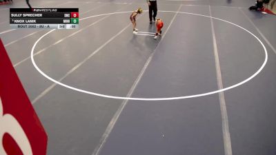 8U - B Champ. Round 1 - Bowen Dickey, Forest Lake Wrestling Club vs Bowen Meyer, ANML